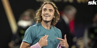 Stefanos Tsitsipas jokes about having the "patience of a donkey" during Barcelona Open QF win