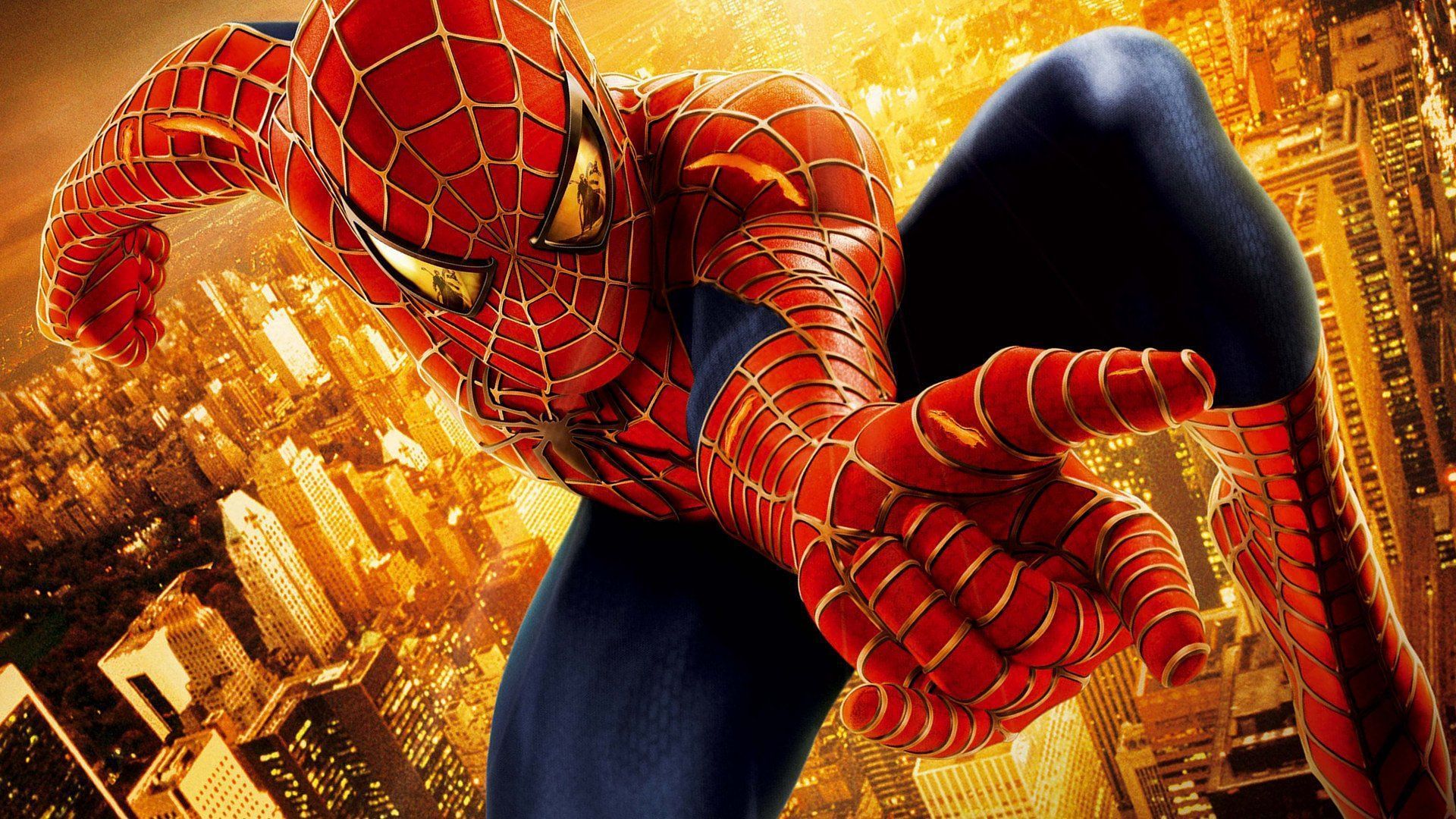 Watching the Spider-Man 2002 movie online is a revolutionary moment in the history of superhero cinema. (Image via Marvel)