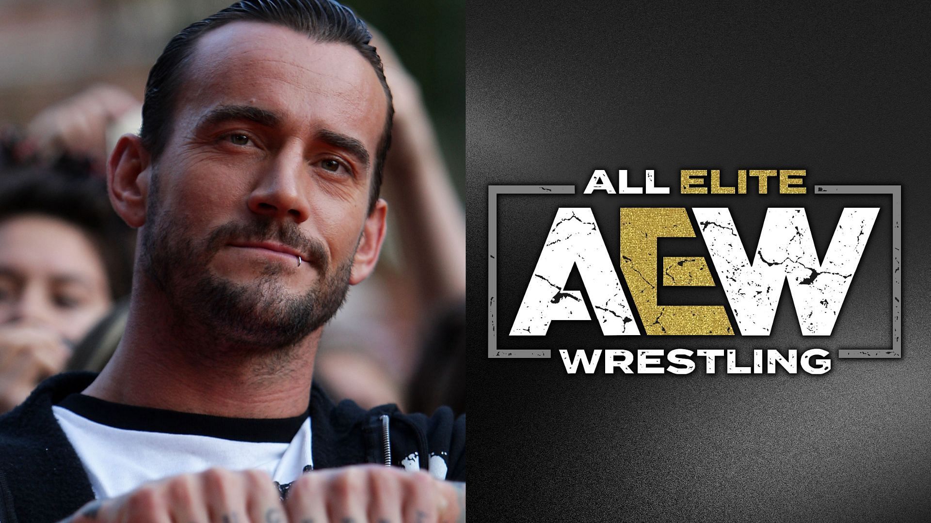 CM Punk (left), All Elite Wrestling (right)