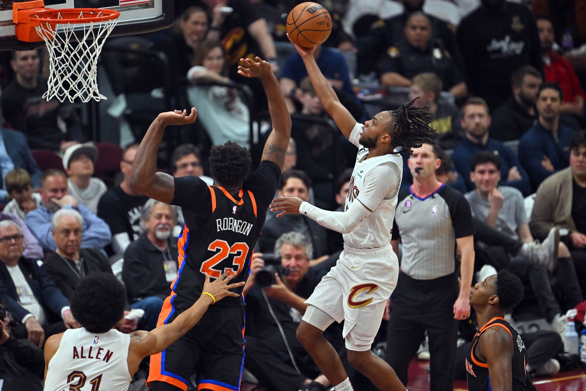 New York Knicks v Cleveland Cavaliers - Game Two