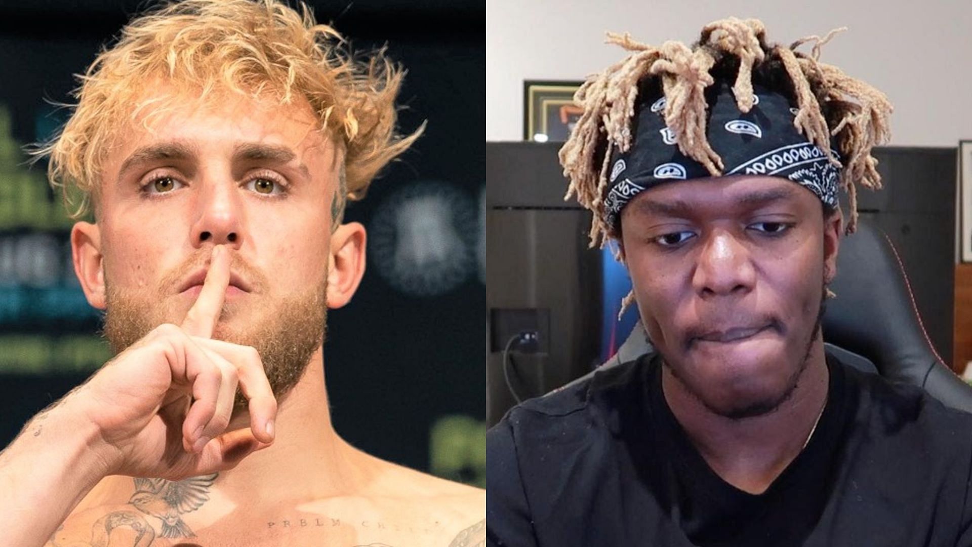 Jake Paul calls out KSI for his &quot;fake&quot; apology after racial slur scandal (Image via Sportskeeda)