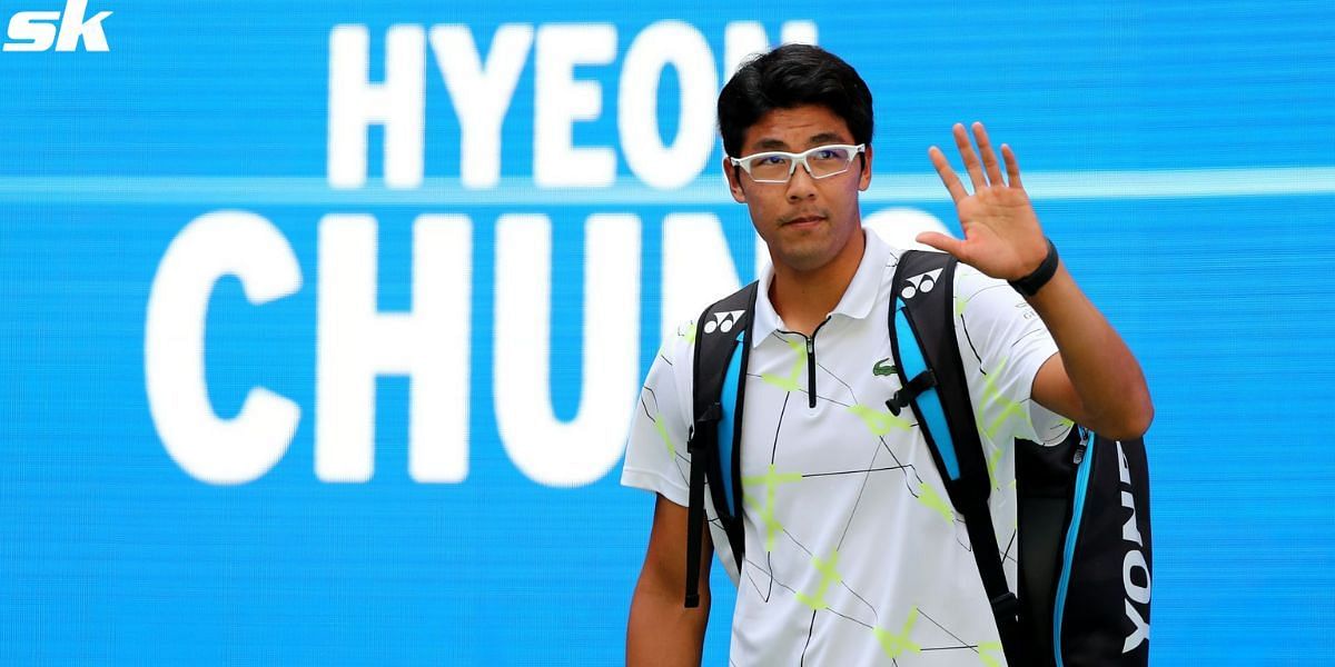 Hyeon Chung is back on the circuit after his injury struggles
