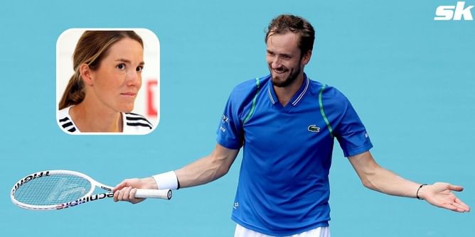 Daniil Medvedev is an "honest" person who will admit when he's wrong, says Justine Henin