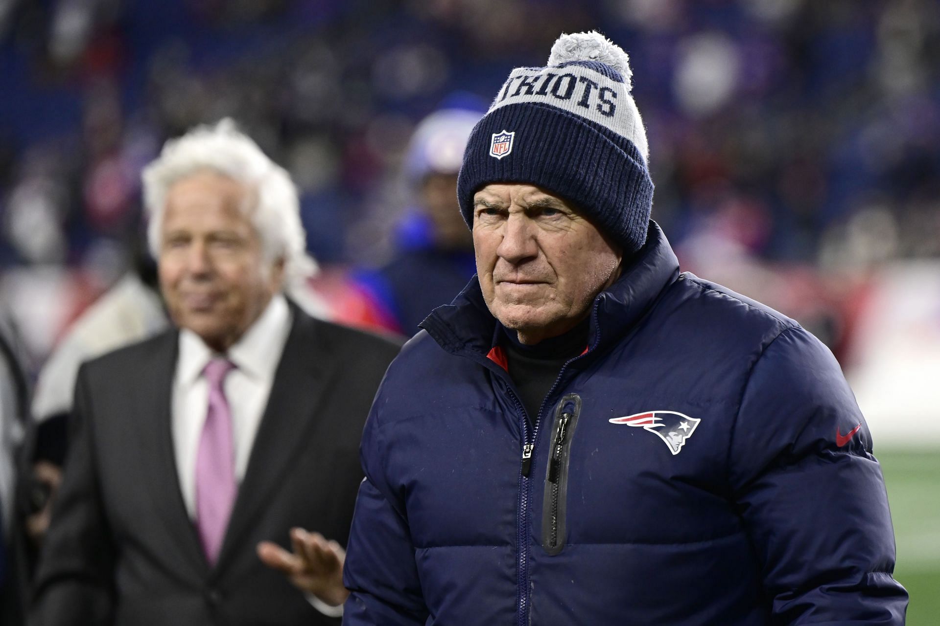 Patriots head coach at Buffalo v New England