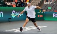 Jan-Lennard Struff at the 2022 Davis Cup.