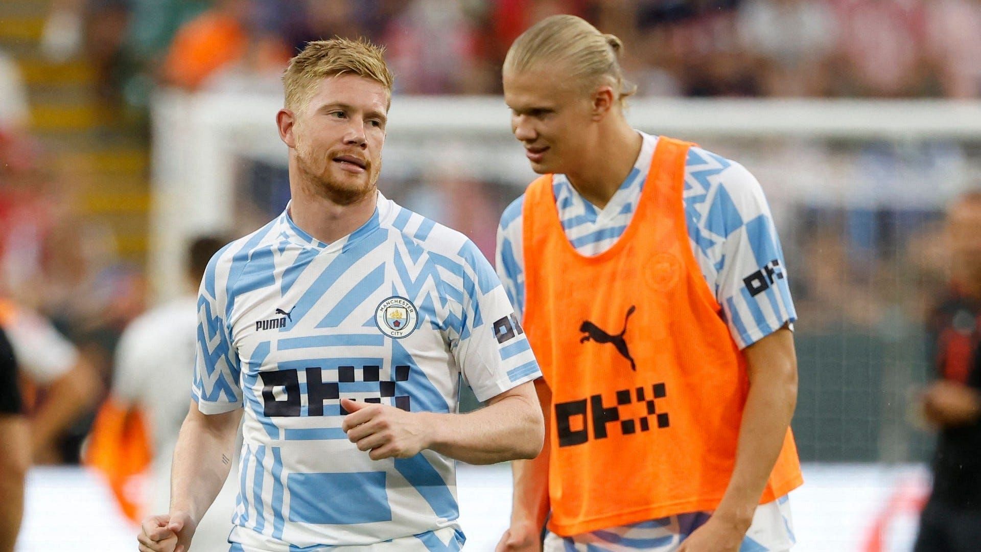 Kevin de Bruyne and Erling Haaland form a deadly combination