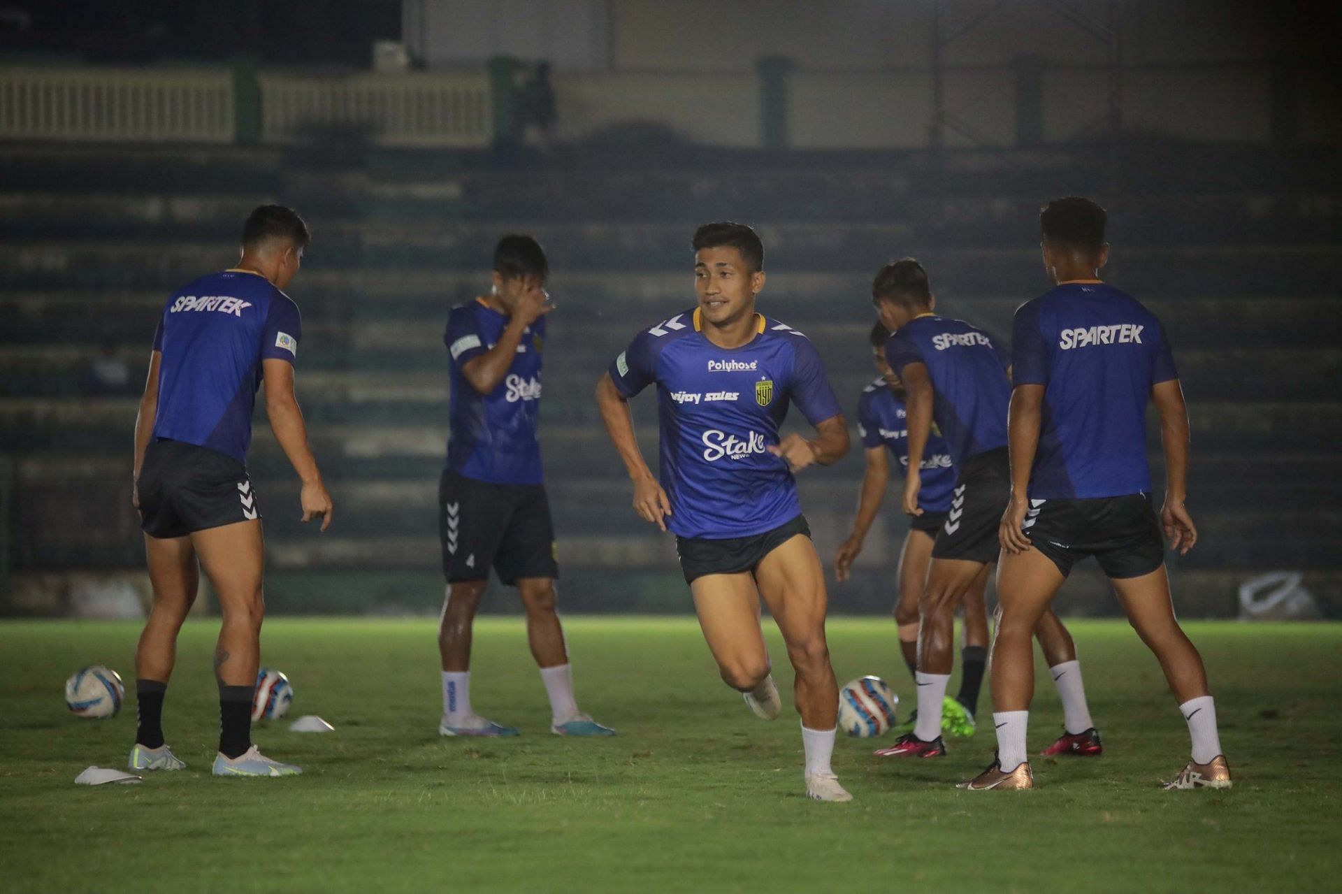 HFC players train ahead of Super Cup 2023 match vs EFC (PC: HFC Twitter)
