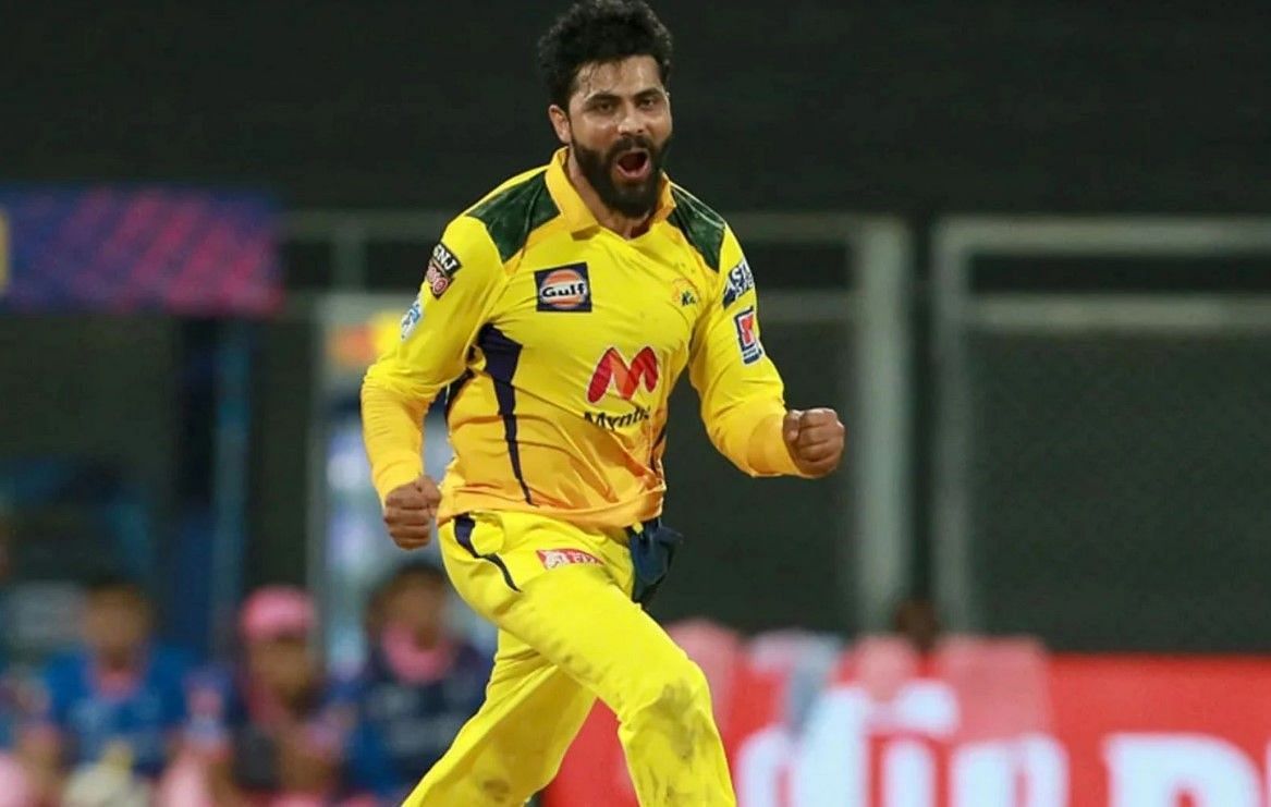 Ravindra Jadeja celebrates a wicket