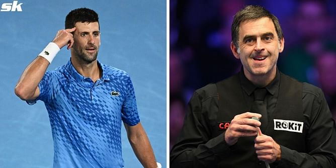 Novak Djokovic is the 'king of all' and one of the greatest athletes ever: Ronnie O'Sullivan