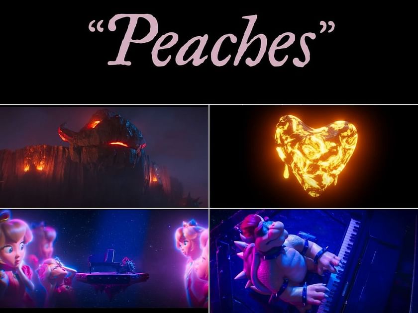 The Super Mario Bros. Movie - Official Peaches Music Video (2023) Jack  Black 