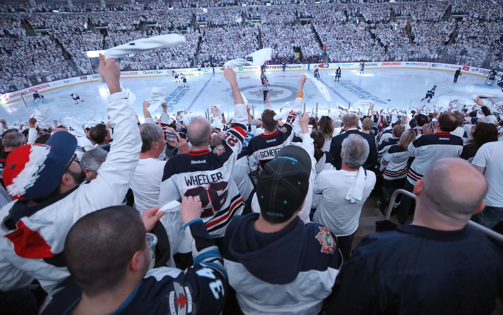 St Louis Blues v Winnipeg Jets - Game One