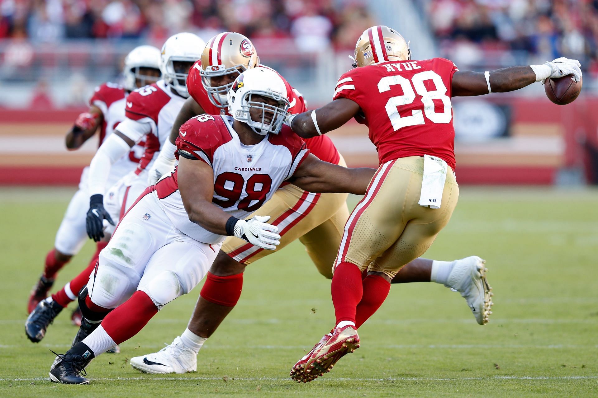 Corey Peters Arizona Cardinals vs San Francisco 49ers