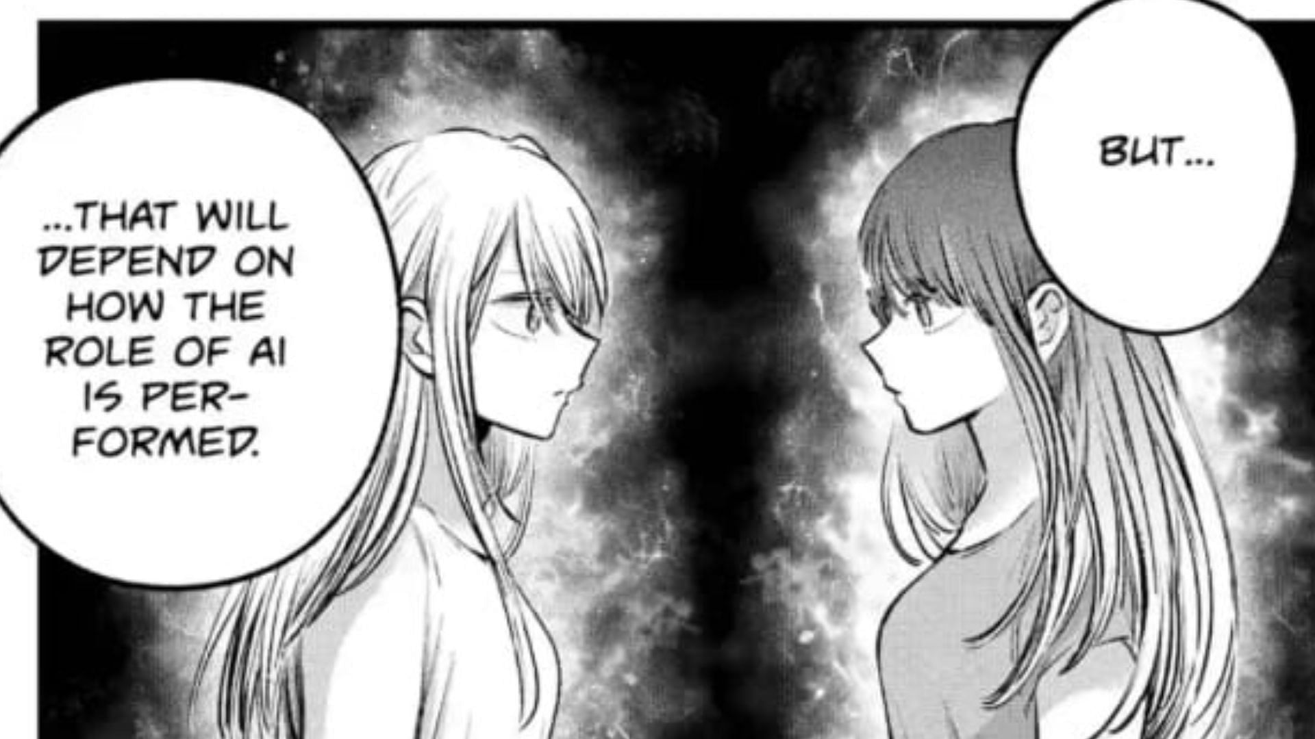 Ruby and Akane as seen in Oshi No Ko chapter 116 (Image via Shueisha)