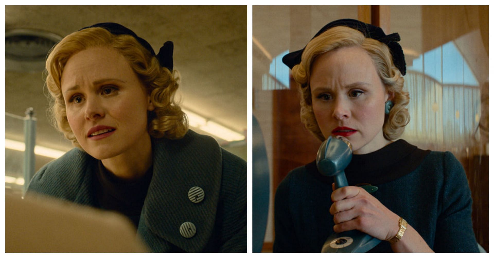 Alison Pill in Hello Tomorrow! (Picture from Apple TV