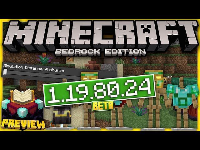 Minecraft Bedrock Beta 1.19.80.24 Patch Notes: All You Need To Know