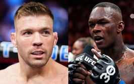 Israel Adesanya has a hilarious response to Dricus du Plessis' "8% oxygen" claim