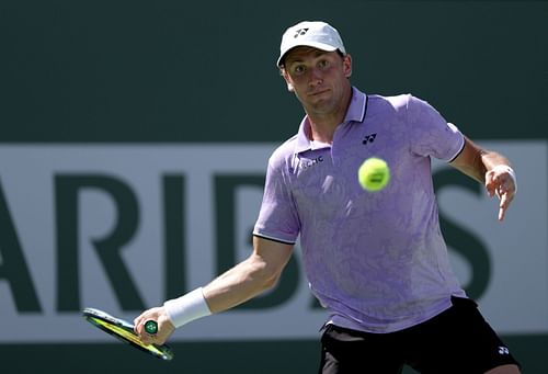 Casper Ruud at the 2023 BNP Paribas Open.