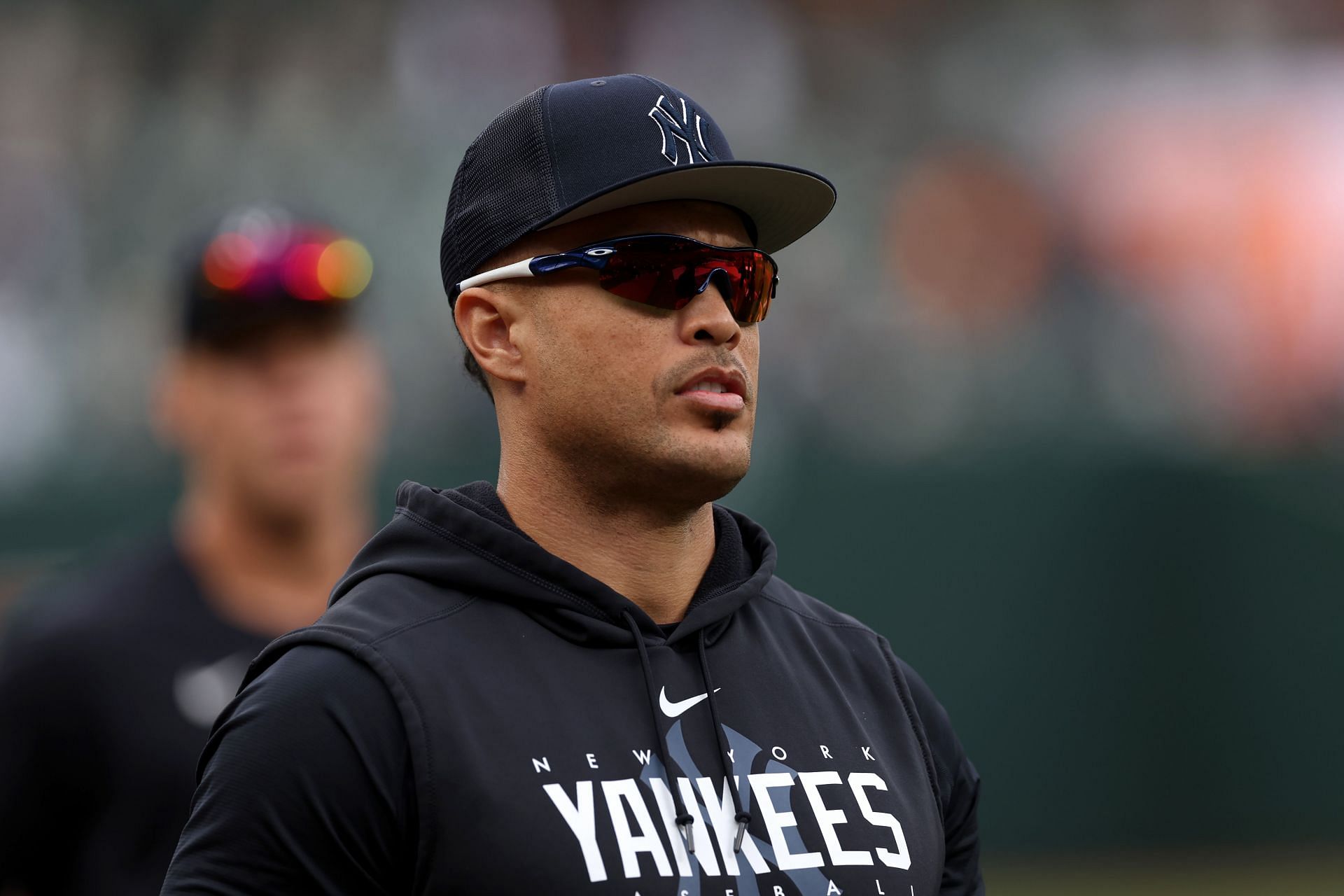 Fans rip Yankees' Giancarlo Stanton after nonchalant jog leads to easy out  at home plate
