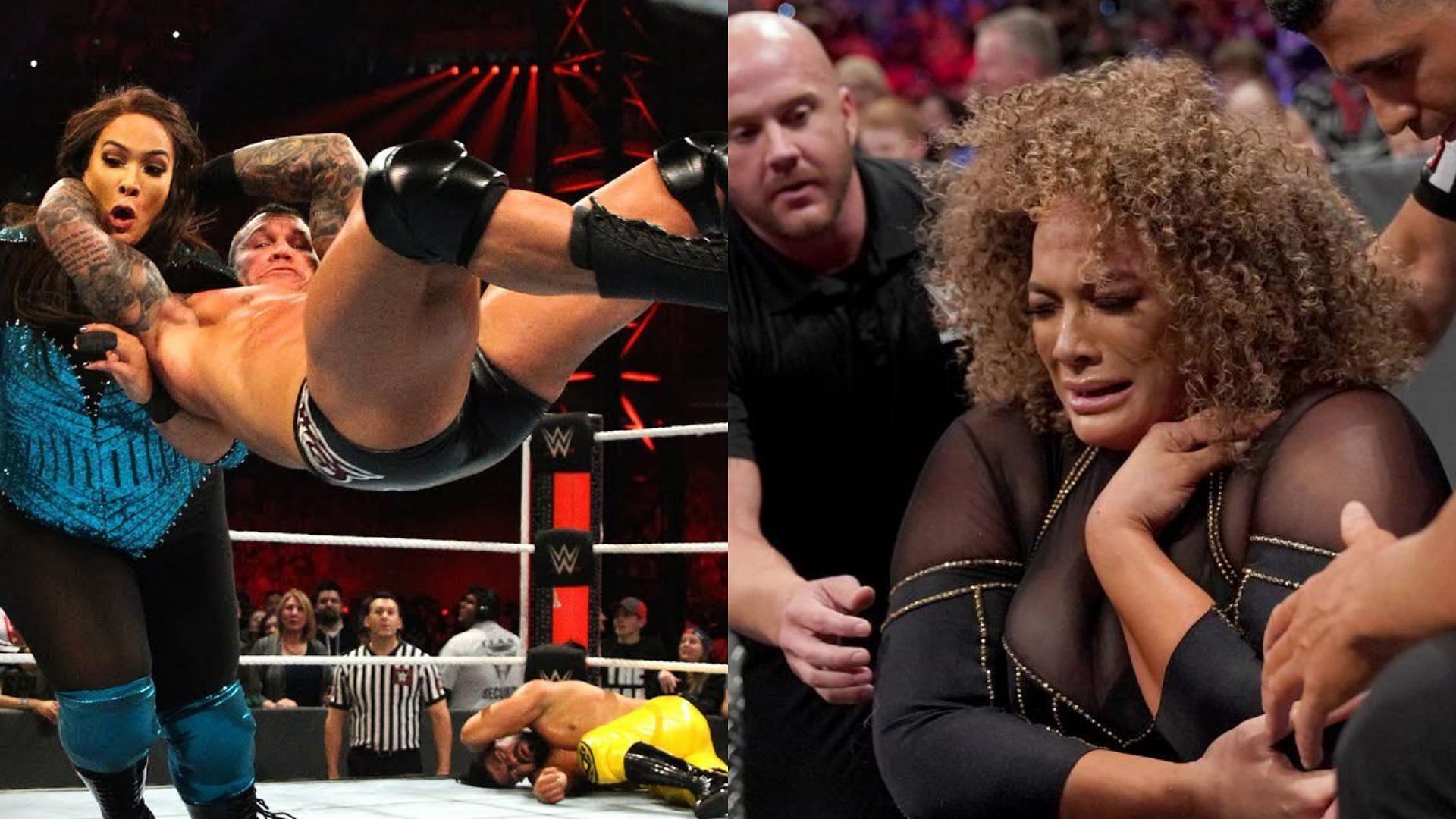 Nia Jax was on the receiving end of Randy Orton