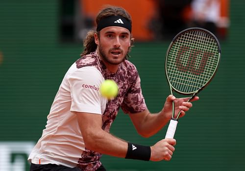 Stefanos Tsitsipas at the 2023 Monte-Carlo Masters