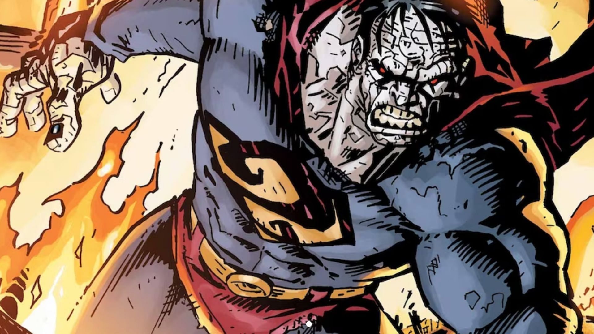 A zombie Superman has been frightening for fans and other heroes (Image via DC Comics)