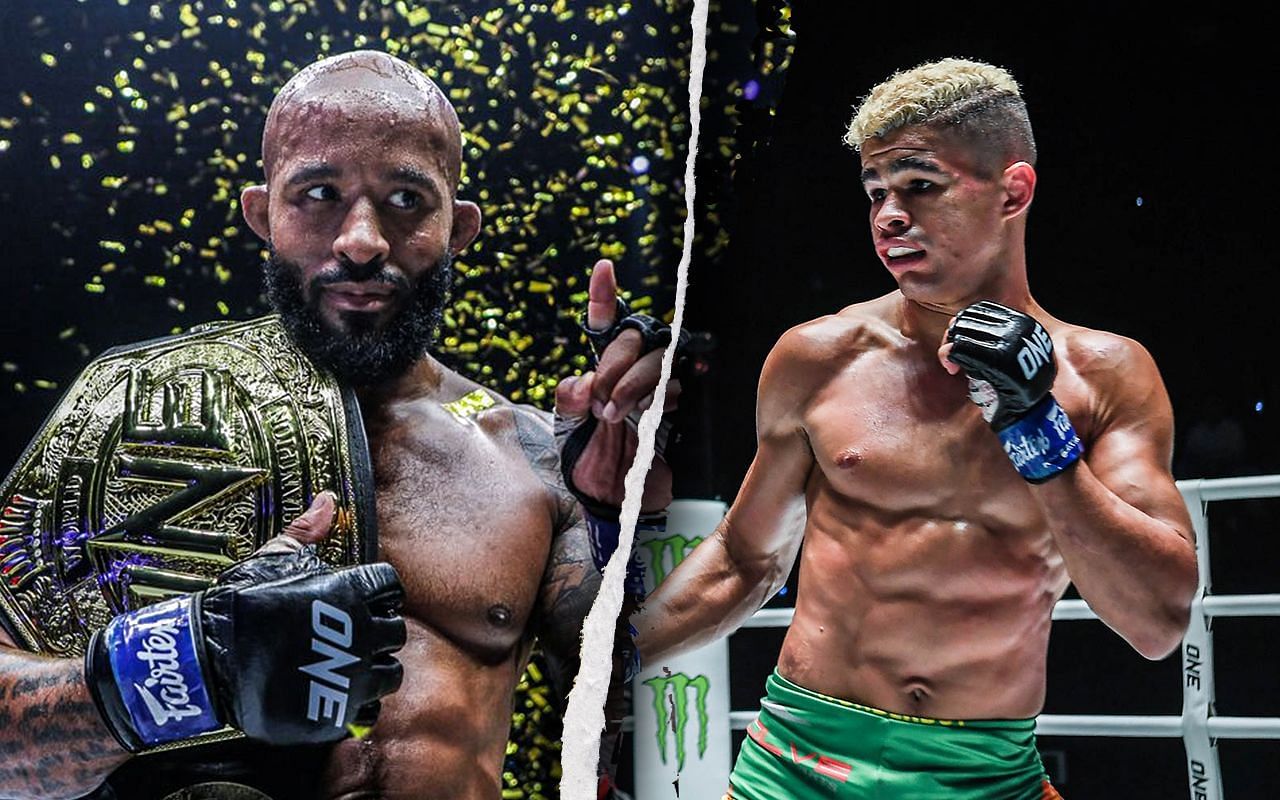 (left) Demetrious Johnson and (right) Fabricio Andrade [Credit: ONE Championship]