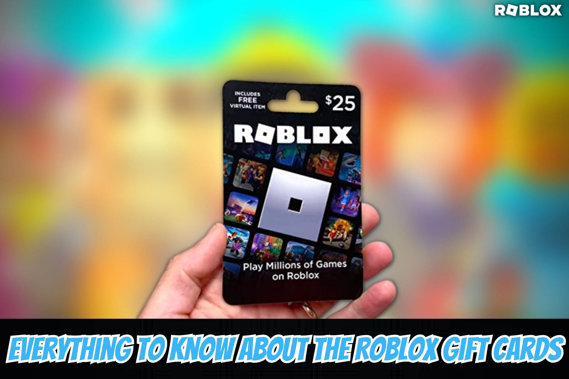 ROBLOX Game CARD UK Edition 10£ & 20£ Collection Gift Card