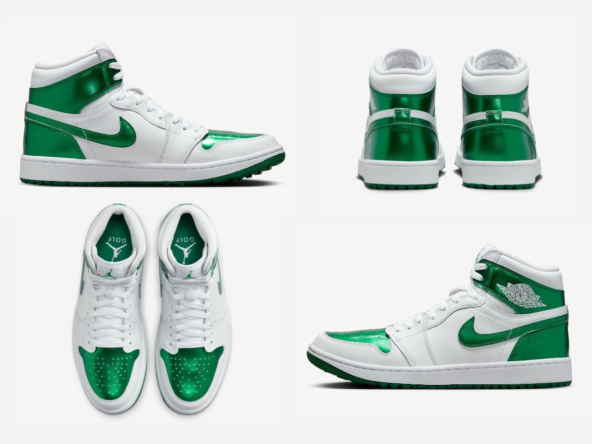 Nike Air Jordan 1 High Golf "Metallic Green" sneakers Where to get