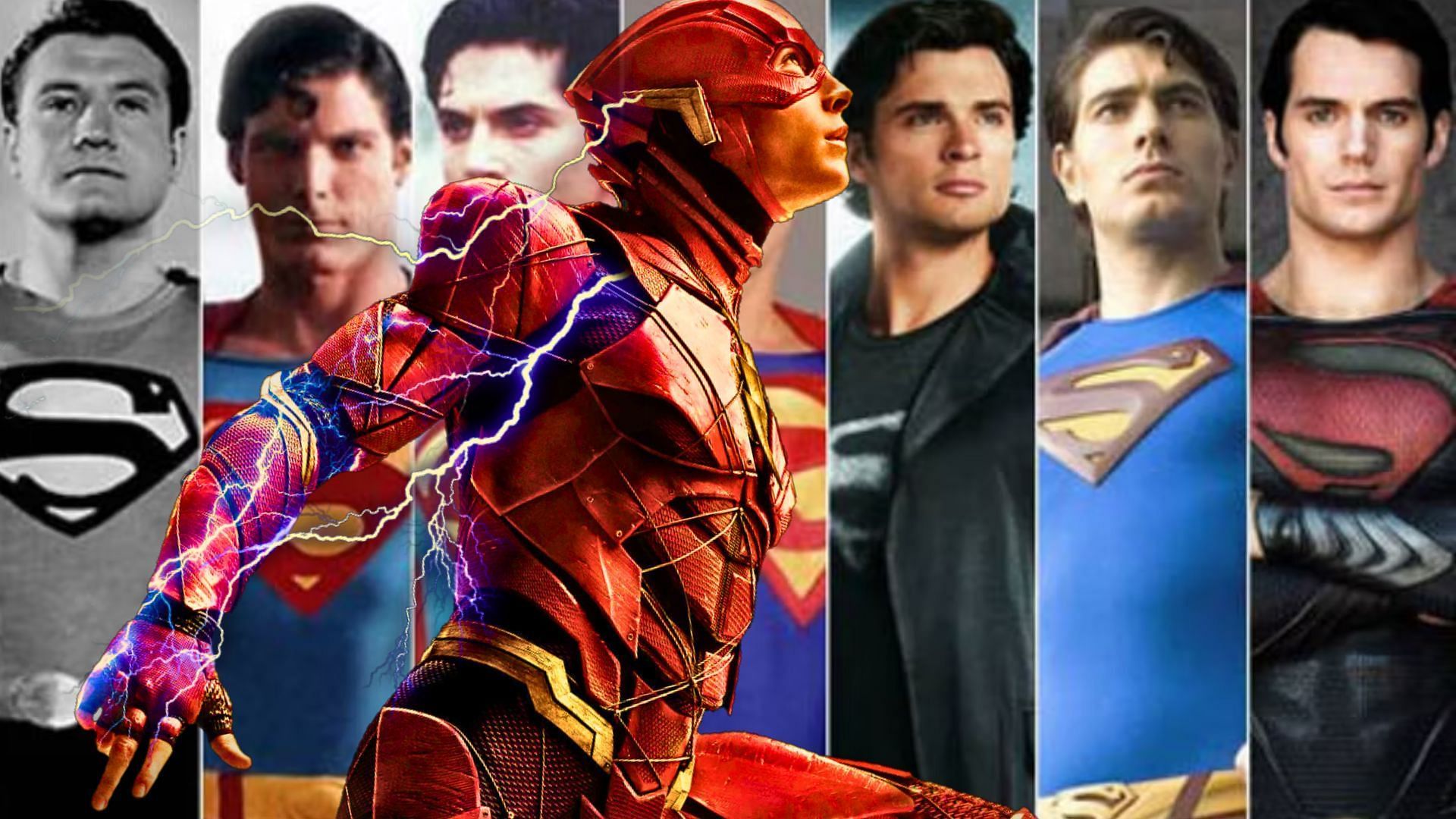 Superman cameo in The Flash (Image via Sportskeeda)