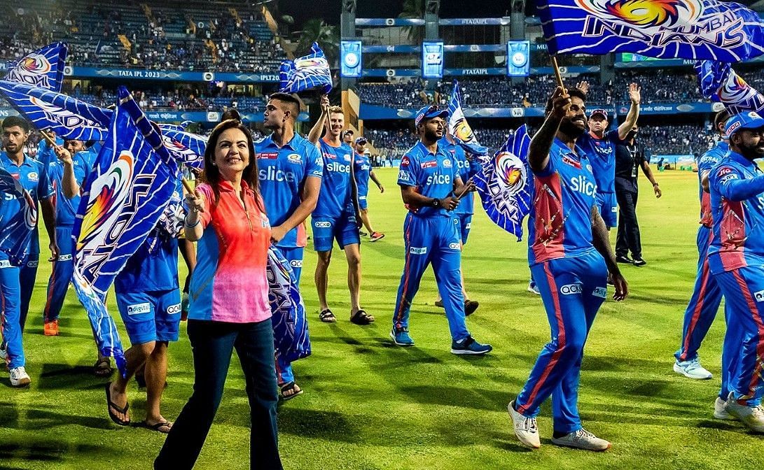 Mumbai Indians registered a comfortable victory in front of their home crowd (Image Courtesy: Twitter/Mumbai Indians)