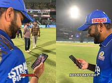 “Went inside, didn’t want to see the last over man” - Rohit Sharma discusses MI’s nail-biting win on video call with Ritika Sajdeh