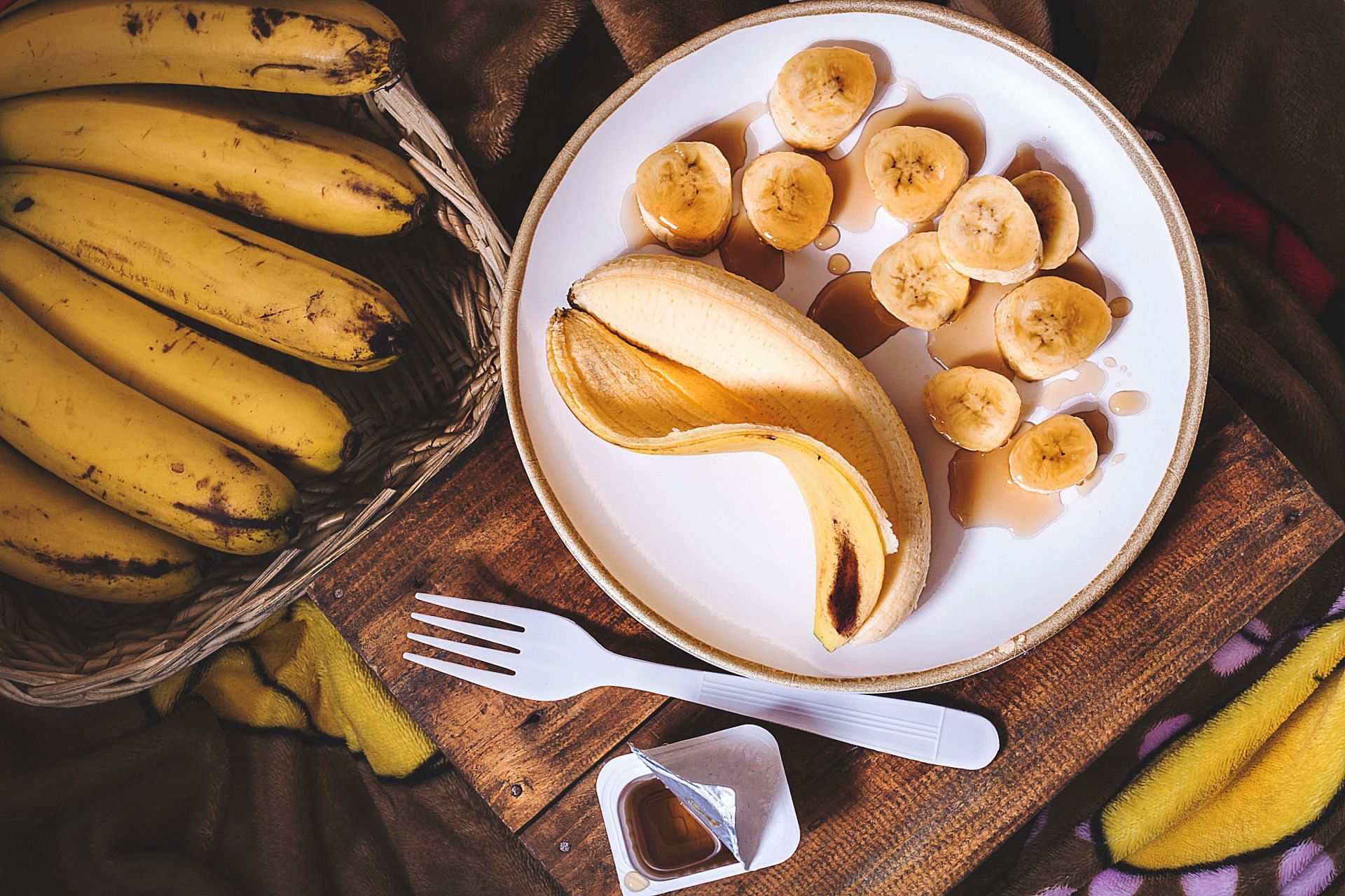is banana good for constipation? acts as a natural laxative. (Image via unsplash / elliv aceron)