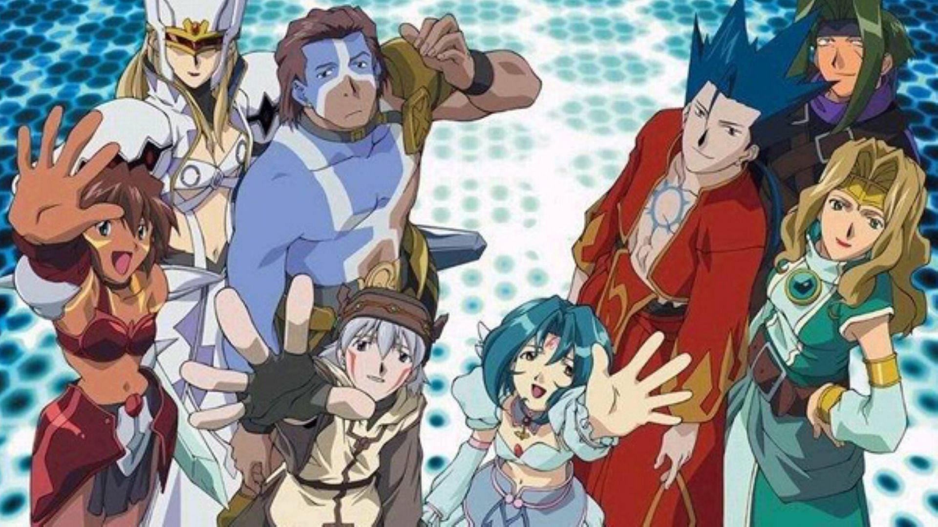 .Hack//Sign&#039;s main cast (Image via Studio Bee Train)