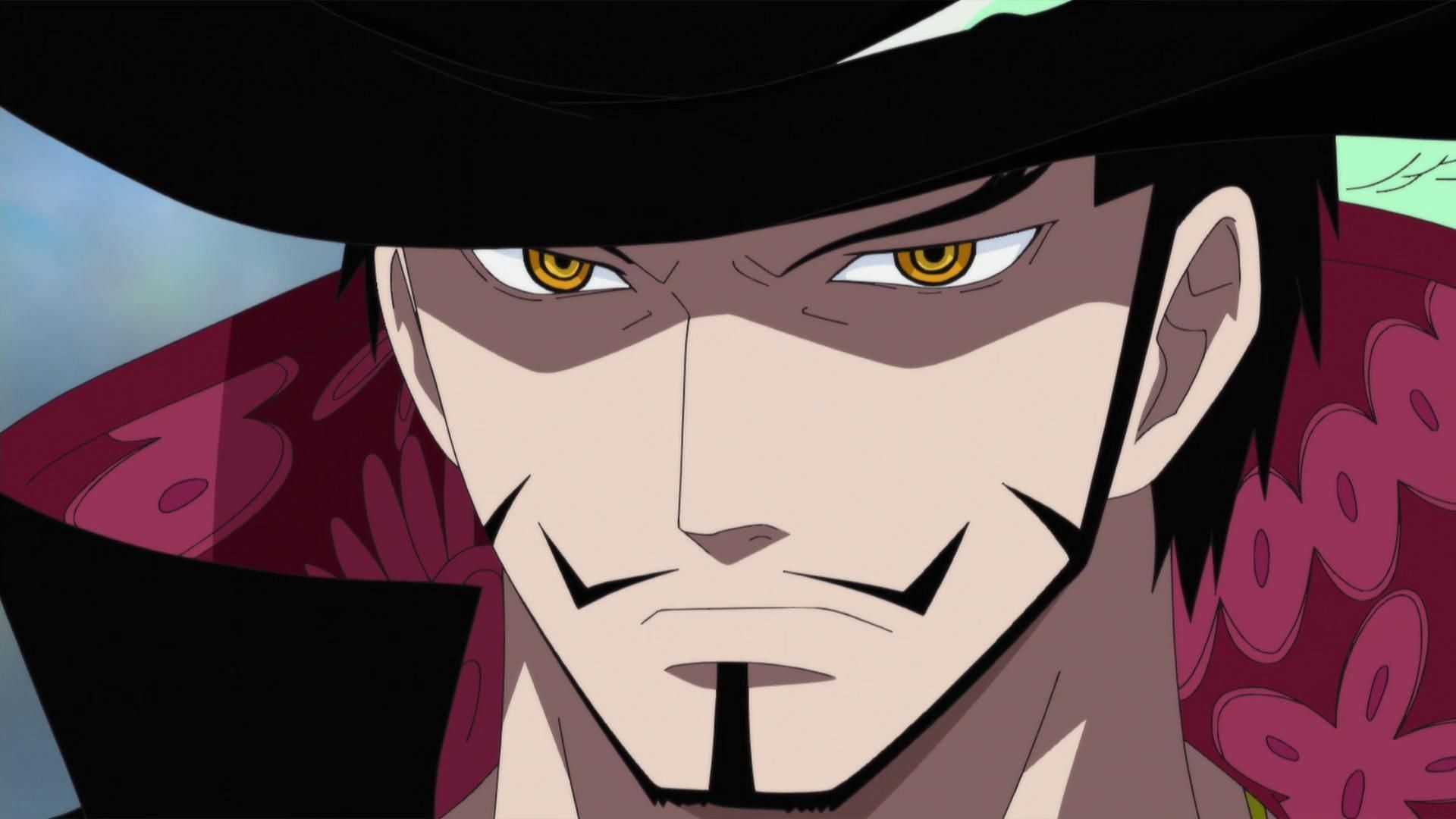 Dracule Mihawk, the World's Strongest Swordsman (Image via Toei Animation, One Piece)