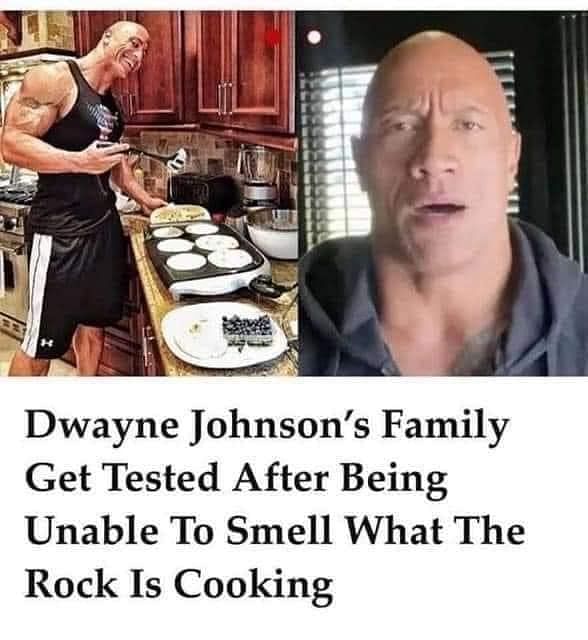 Dwayne the Rock's eyebrow meme.