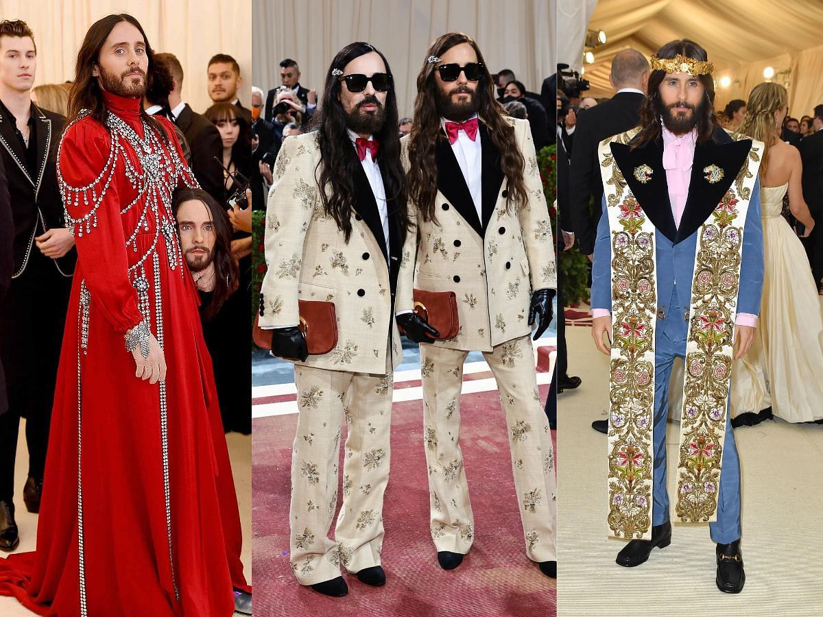 Met Gala outfits 3 dramatic Jared Leto looks that will leave you stunned