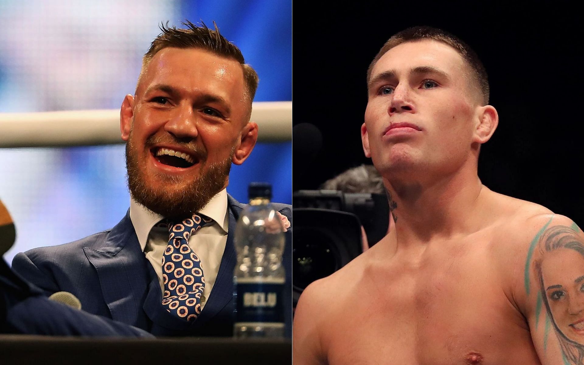 Conor McGregor (left), Darren Till (right)