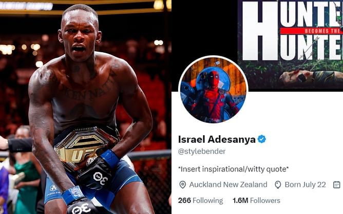 UFC champion Israel Adesanya opens up on if he'll pay for verified status on Twitter