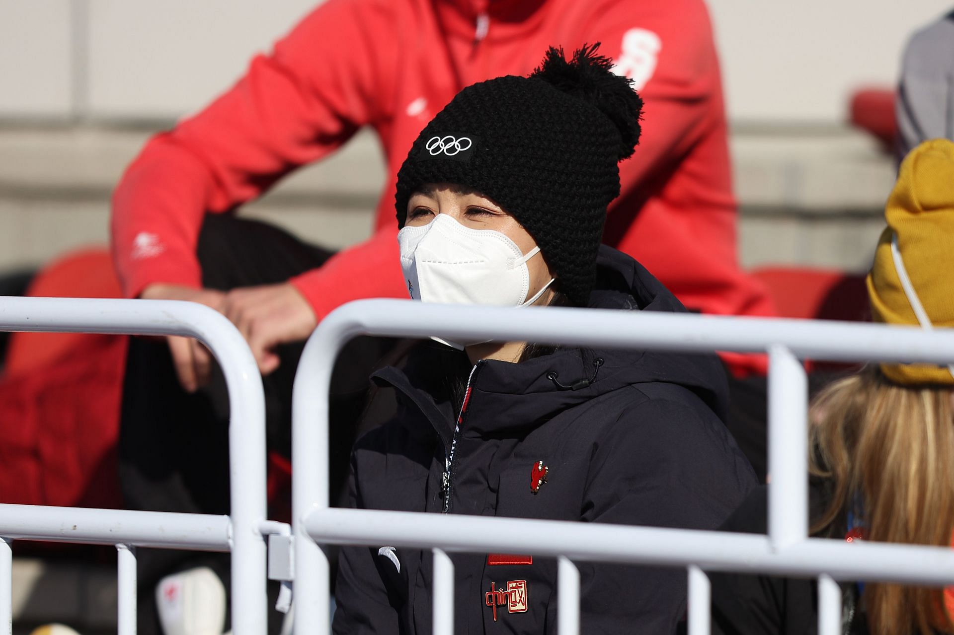 Peng Shuai at the Beijing 2022 Winter Olympics
