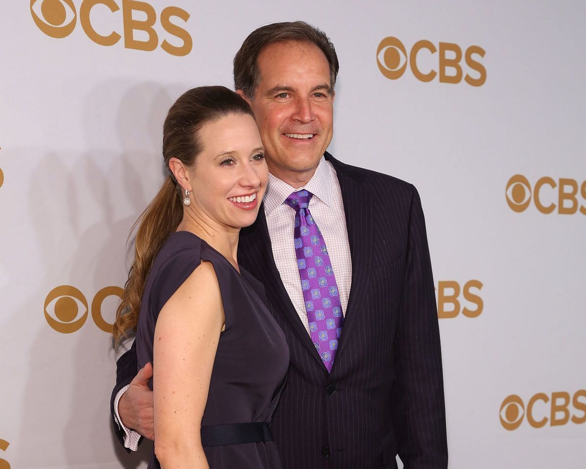 Jim Nantz with his wife Courtney