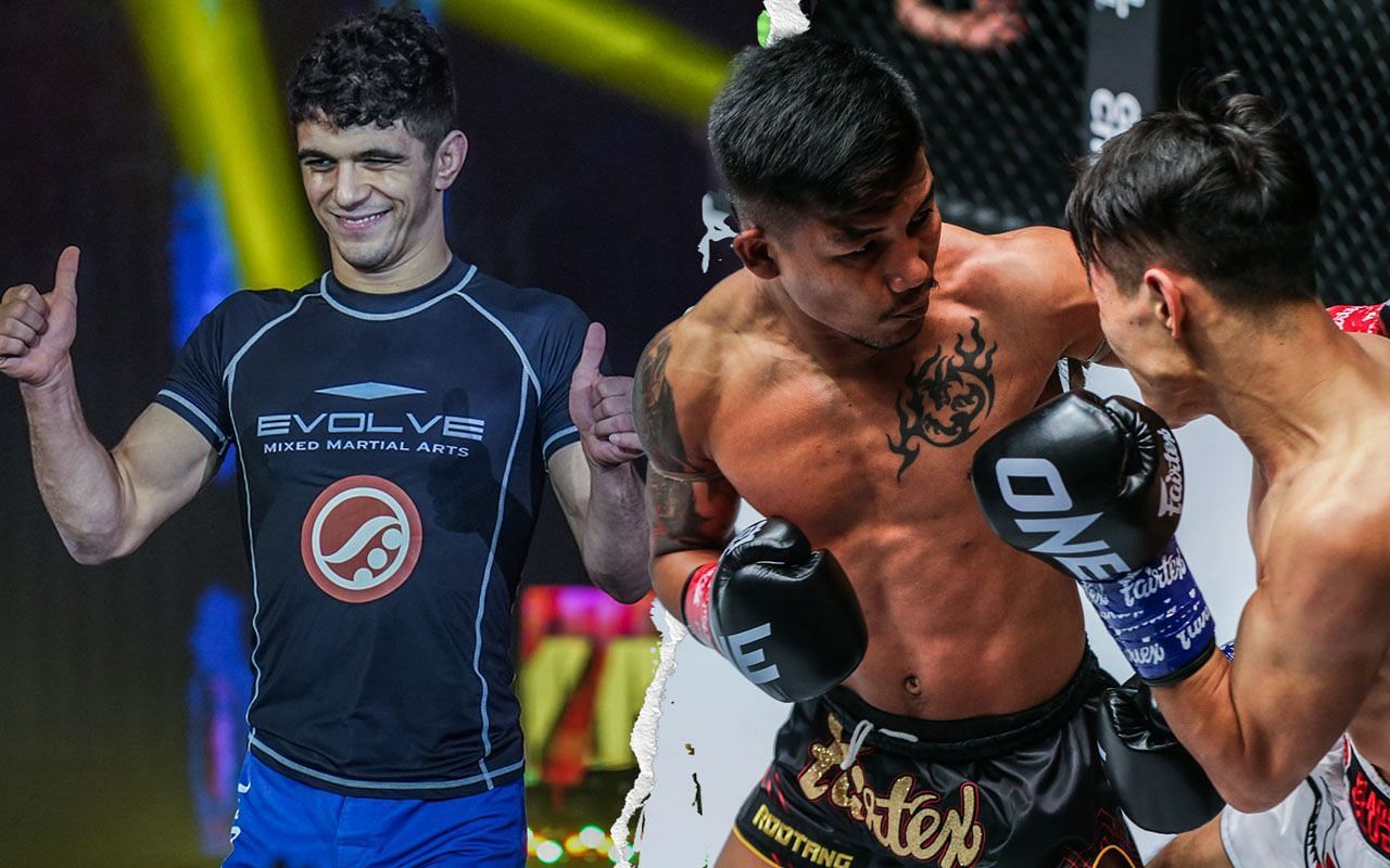 Mikey Musumeci (L) is excited that US fans will finally see Rodtang (R) live. | [Photo: ONE Championship]