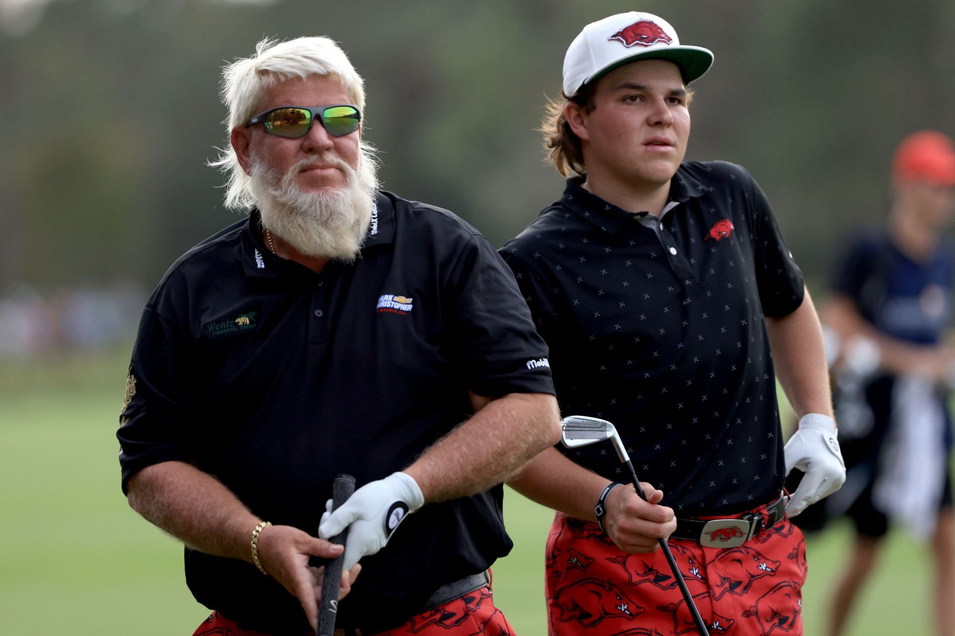 John Daly and his son Jonh Daly II won the 2021 PNC Championship