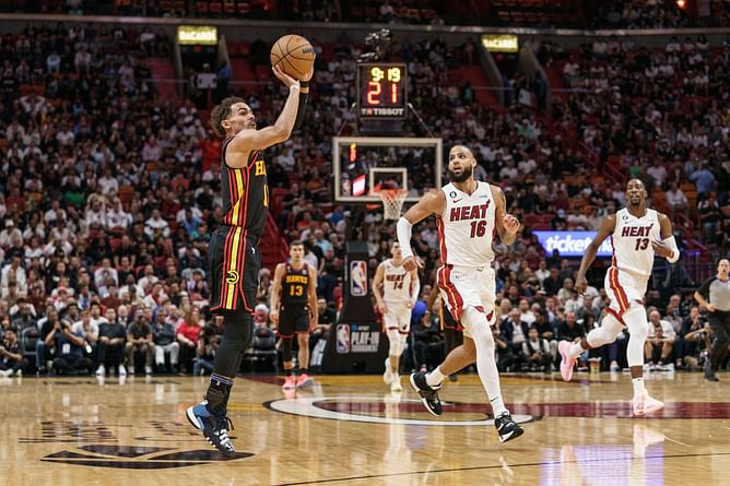 How did Atlanta Hawks' Twitter troll Miami Heat after their win?