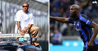 F1 star Lewis Hamilton shows his support to Chelsea loanee Romelu Lukaku after he was racially abused by Juventus fans