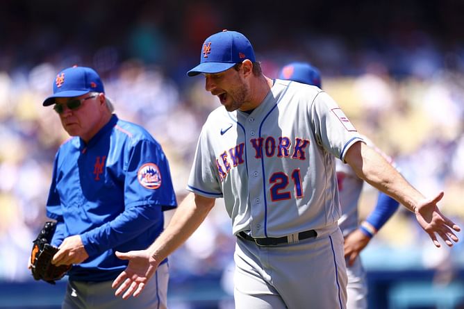 New York Mets fans furious as Max Scherzer ejected from start following umpire inspection for illegal sticky substances: "This league is embarrassing"