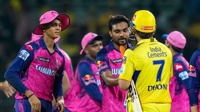 "Only because it was Mahi bhai, he was able to hit it" - Sandeep Sharma on MS Dhoni's first six in the final over against RR