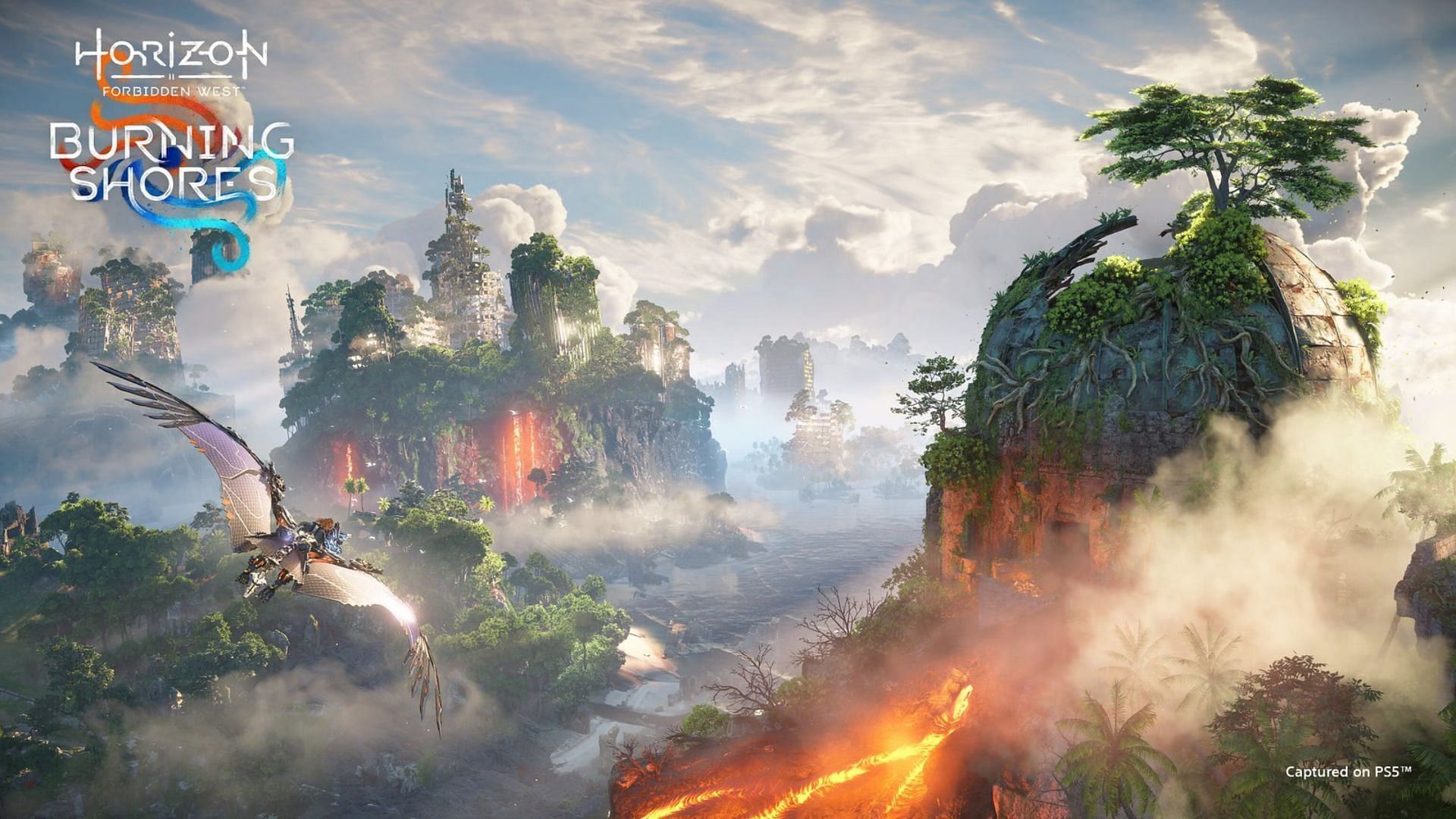 Horizon Forbidden West: Burning Shores DLC introduces flying mount