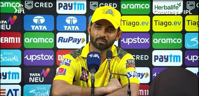 [Watch] CSK's Ajinkya Rahane answers fun rapid-fire questions ahead of RR clash