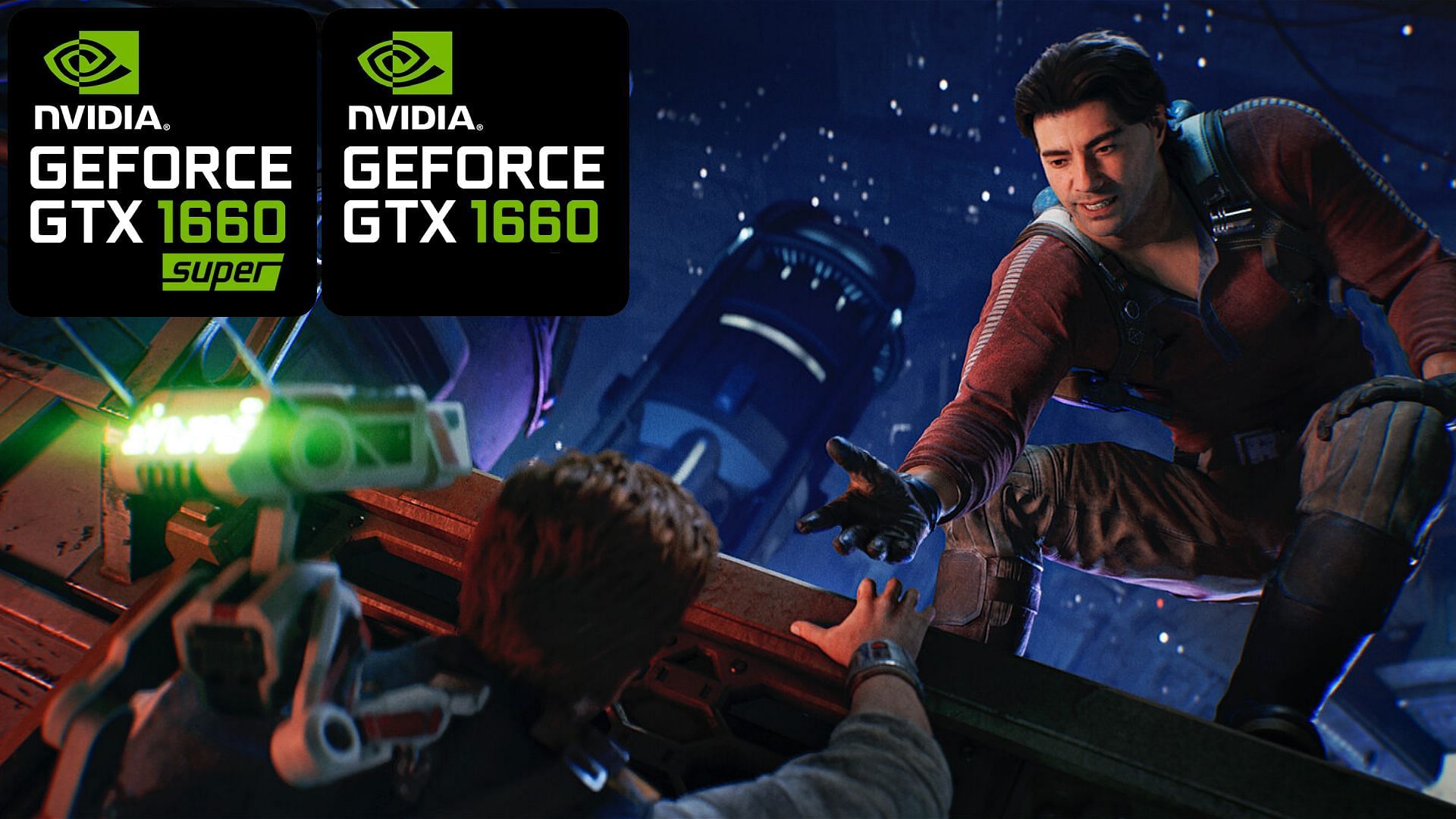 Best Star Wars Jedi Survivor graphics settings for Nvidia GTX 1660 and 1660 Super (Image via Sportskeeda)