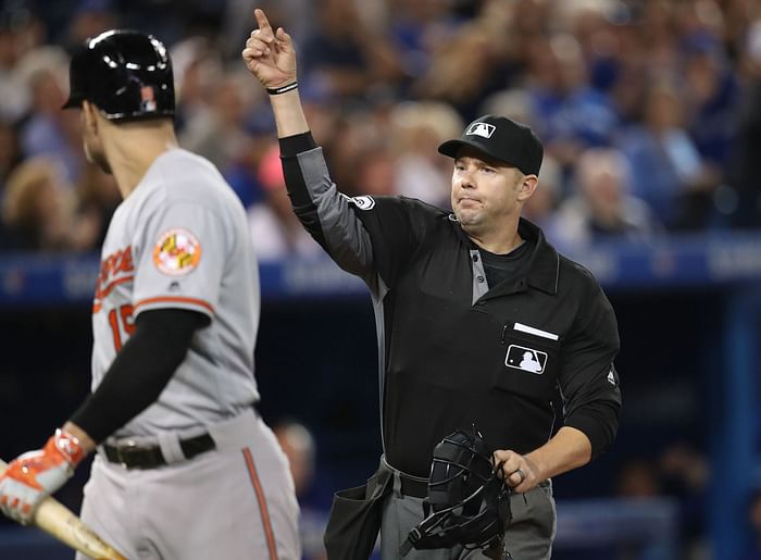 Nick Castellanos ejected after questionable third-strike call